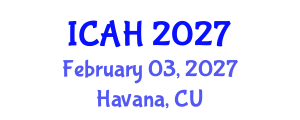 International Conference on Aerodynamics and Hydrodynamics (ICAH) February 03, 2027 - Havana, Cuba