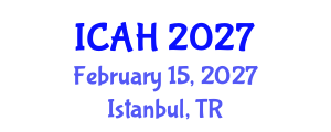 International Conference on Aerodynamics and Hydrodynamics (ICAH) February 15, 2027 - Istanbul, Turkey International Conference on Aerodynamics and Hydrodynamics (ICAH) February 15, 2027 - Istanbul, Turkey