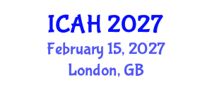 International Conference on Aerodynamics and Hydrodynamics (ICAH) February 15, 2027 - London, United Kingdom International Conference on Aerodynamics and Hydrodynamics (ICAH) February 15, 2027 - London, United Kingdom