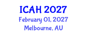 International Conference on Aerodynamics and Hydrodynamics (ICAH) February 01, 2027 - Melbourne, Australia International Conference on Aerodynamics and Hydrodynamics (ICAH) February 01, 2027 - Melbourne, Australia