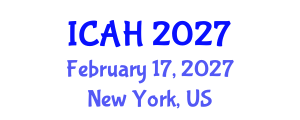 International Conference on Aerodynamics and Hydrodynamics (ICAH) February 17, 2027 - New York, United States