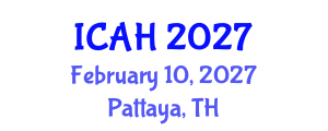 International Conference on Aerodynamics and Hydrodynamics (ICAH) February 10, 2027 - Pattaya, Thailand International Conference on Aerodynamics and Hydrodynamics (ICAH) February 10, 2027 - Pattaya, Thailand