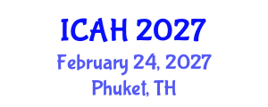 International Conference on Aerodynamics and Hydrodynamics (ICAH) February 24, 2027 - Phuket, Thailand International Conference on Aerodynamics and Hydrodynamics (ICAH) February 24, 2027 - Phuket, Thailand