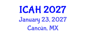 International Conference on Aerodynamics and Hydrodynamics (ICAH) January 23, 2027 - Cancún, Mexico International Conference on Aerodynamics and Hydrodynamics (ICAH) January 23, 2027 - Cancún, Mexico