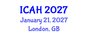 International Conference on Aerodynamics and Hydrodynamics (ICAH) January 21, 2027 - London, United Kingdom International Conference on Aerodynamics and Hydrodynamics (ICAH) January 21, 2027 - London, United Kingdom