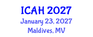 International Conference on Aerodynamics and Hydrodynamics (ICAH) January 23, 2027 - Maldives, Maldives International Conference on Aerodynamics and Hydrodynamics (ICAH) January 23, 2027 - Maldives, Maldives