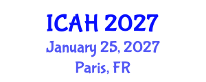 International Conference on Aerodynamics and Hydrodynamics (ICAH) January 25, 2027 - Paris, France