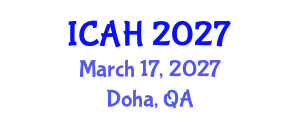 International Conference on Aerodynamics and Hydrodynamics (ICAH) March 17, 2027 - Doha, Qatar International Conference on Aerodynamics and Hydrodynamics (ICAH) March 17, 2027 - Doha, Qatar