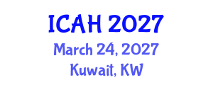 International Conference on Aerodynamics and Hydrodynamics (ICAH) March 24, 2027 - Kuwait, Kuwait International Conference on Aerodynamics and Hydrodynamics (ICAH) March 24, 2027 - Kuwait, Kuwait