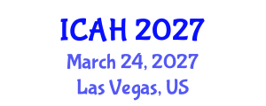 International Conference on Aerodynamics and Hydrodynamics (ICAH) March 24, 2027 - Las Vegas, United States International Conference on Aerodynamics and Hydrodynamics (ICAH) March 24, 2027 - Las Vegas, United States
