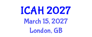 International Conference on Aerodynamics and Hydrodynamics (ICAH) March 15, 2027 - London, United Kingdom International Conference on Aerodynamics and Hydrodynamics (ICAH) March 15, 2027 - London, United Kingdom