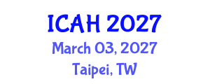 International Conference on Aerodynamics and Hydrodynamics (ICAH) March 03, 2027 - Taipei, Taiwan International Conference on Aerodynamics and Hydrodynamics (ICAH) March 03, 2027 - Taipei, Taiwan