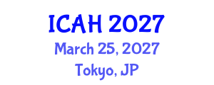 International Conference on Aerodynamics and Hydrodynamics (ICAH) March 25, 2027 - Tokyo, Japan International Conference on Aerodynamics and Hydrodynamics (ICAH) March 25, 2027 - Tokyo, Japan