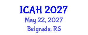 International Conference on Aerodynamics and Hydrodynamics (ICAH) May 22, 2027 - Belgrade, Serbia International Conference on Aerodynamics and Hydrodynamics (ICAH) May 22, 2027 - Belgrade, Serbia
