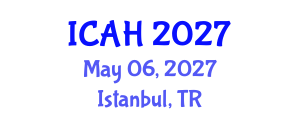 International Conference on Aerodynamics and Hydrodynamics (ICAH) May 06, 2027 - Istanbul, Turkey International Conference on Aerodynamics and Hydrodynamics (ICAH) May 06, 2027 - Istanbul, Turkey