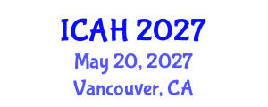 International Conference on Aerodynamics and Hydrodynamics (ICAH) May 20, 2027 - Vancouver, Canada International Conference on Aerodynamics and Hydrodynamics (ICAH) May 20, 2027 - Vancouver, Canada