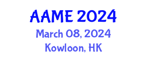 International Conference on Aeronautical, Aerospace and Mechanical Engineering (AAME) March 08, 2024 - Kowloon, Hong Kong