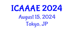 International Conference on Aeronautical and Aerospace Engineering (ICAAAE) August 15, 2024 - Tokyo, Japan