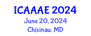 International Conference on Aeronautical and Aerospace Engineering (ICAAAE) June 20, 2024 - Chisinau, Republic of Moldova