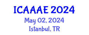 International Conference on Aeronautical and Aerospace Engineering (ICAAAE) May 02, 2024 - Istanbul, Turkey