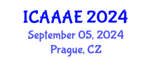 International Conference on Aeronautical and Aerospace Engineering (ICAAAE) September 05, 2024 - Prague, Czechia