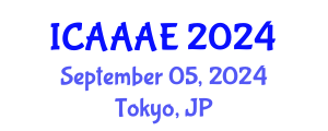 International Conference on Aeronautical and Aerospace Engineering (ICAAAE) September 05, 2024 - Tokyo, Japan