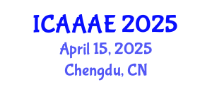 International Conference on Aeronautical and Aerospace Engineering (ICAAAE) April 15, 2025 - Chengdu, China
