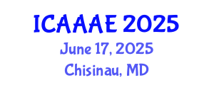 International Conference on Aeronautical and Aerospace Engineering (ICAAAE) June 17, 2025 - Chisinau, Republic of Moldova