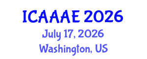 International Conference on Aeronautical and Aerospace Engineering (ICAAAE) July 17, 2026 - Washington, United States International Conference on Aeronautical and Aerospace Engineering (ICAAAE) July 17, 2026 - Washington, United States