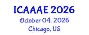 International Conference on Aeronautical and Aerospace Engineering (ICAAAE) October 04, 2026 - Chicago, United States International Conference on Aeronautical and Aerospace Engineering (ICAAAE) October 04, 2026 - Chicago, United States