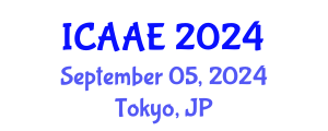 International Conference on Aeronautical and Astronautical Engineering (ICAAE) September 05, 2024 - Tokyo, Japan