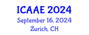 International Conference on Aeronautical and Astronautical Engineering (ICAAE) September 16, 2024 - Zurich, Switzerland