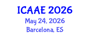 International Conference on Aeronautical and Astronautical Engineering (ICAAE) May 24, 2026 - Barcelona, Spain