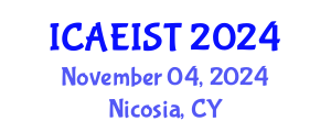 International Conference on Aeronautical Engineering and Innovative Spacecraft Technologies (ICAEIST) November 04, 2024 - Nicosia, Cyprus