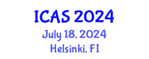 International Conference on Aeronautical Sciences (ICAS) July 18, 2024 - Helsinki, Finland