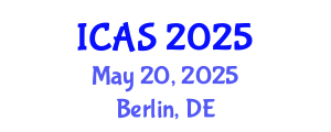 International Conference on Aeronautical Sciences (ICAS) May 20, 2025 - Berlin, Germany