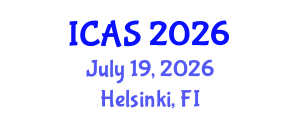 International Conference on Aeronautical Sciences (ICAS) July 19, 2026 - Helsinki, Finland