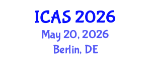 International Conference on Aeronautical Sciences (ICAS) May 20, 2026 - Berlin, Germany