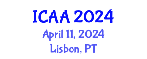 International Conference on Aeronautics and Aeroengineering (ICAA) April 11, 2024 - Lisbon, Portugal