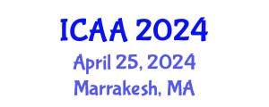 International Conference on Aeronautics and Aeroengineering (ICAA) April 25, 2024 - Marrakesh, Morocco
