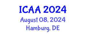 International Conference on Aeronautics and Aeroengineering (ICAA) August 08, 2024 - Hamburg, Germany