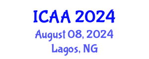 International Conference on Aeronautics and Aeroengineering (ICAA) August 08, 2024 - Lagos, Nigeria