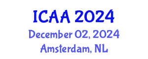 International Conference on Aeronautics and Aeroengineering (ICAA) December 02, 2024 - Amsterdam, Netherlands