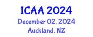 International Conference on Aeronautics and Aeroengineering (ICAA) December 02, 2024 - Auckland, New Zealand