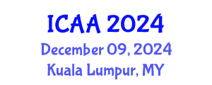 International Conference on Aeronautics and Aeroengineering (ICAA) December 09, 2024 - Kuala Lumpur, Malaysia