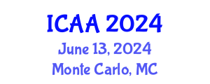 International Conference on Aeronautics and Aeroengineering (ICAA) June 13, 2024 - Monte Carlo, Monaco