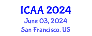 International Conference on Aeronautics and Aeroengineering (ICAA) June 03, 2024 - San Francisco, United States