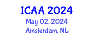 International Conference on Aeronautics and Aeroengineering (ICAA) May 02, 2024 - Amsterdam, Netherlands