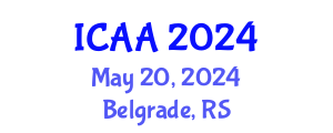 International Conference on Aeronautics and Aeroengineering (ICAA) May 20, 2024 - Belgrade, Serbia