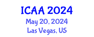 International Conference on Aeronautics and Aeroengineering (ICAA) May 20, 2024 - Las Vegas, United States